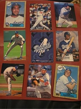 🍓 LA DODGERS  ASSORTED  BASEBALL CARDS 🍓